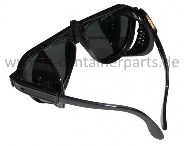 Schutzbrille dunkel A5 (Schweißbrille)